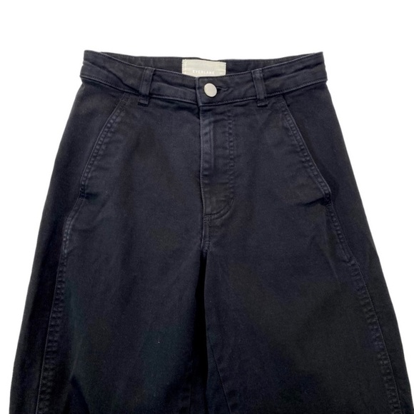 Everlane The Utility Barrel Pant Jeans In Black Size 00 - Picture 3 of 11